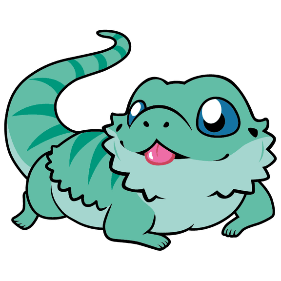 Adorable 21" x 28" Little Baby Reptile Animal Cartoon Art Removable Vinyl Kids Bedroom Decoration Sticker Colorful Armadillo Lizard Iguana Design Living Room Adhesive Wall Decal