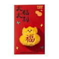 thumbnail image 1 of Adorable 3D Plush Animal Red Envelopes 2026 Chinese New Year Lucky Money Holders, 1 of 7
