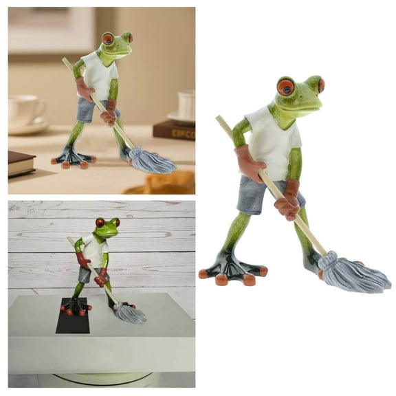 Adorable 3D Statue Desk Ornament Cute Figurines for Home and Garden Decoration for Birthday or