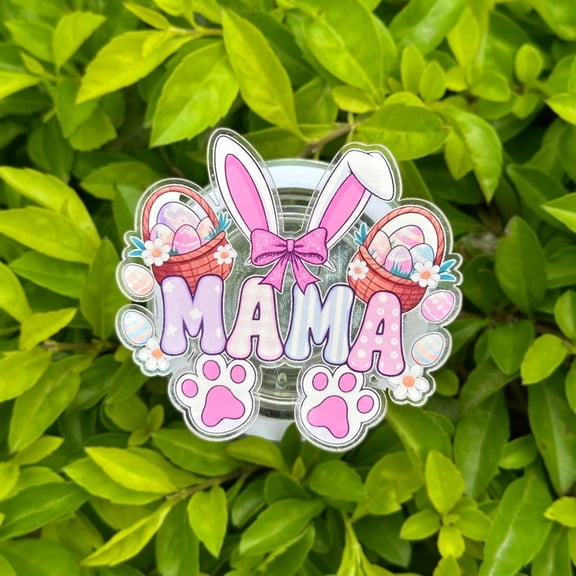 Adorable Acrylic Phone Grip, Mama Bunny Easter Pop Grip, Coffee Valentine Heart Phone Holder, Cute Kawaii Phone Accessory