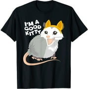 Adorable Animal Crew: Cute Cat, Playful Rat, and Funny Possum - Perfect T-Shirt for Pet Lovers!