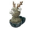 thumbnail image 1 of Adorable Animal Shaped Succulent Planter Creative Resin Deer Design Decorative Pot for Indoor Garden Office Desk Decor, 1 of 4