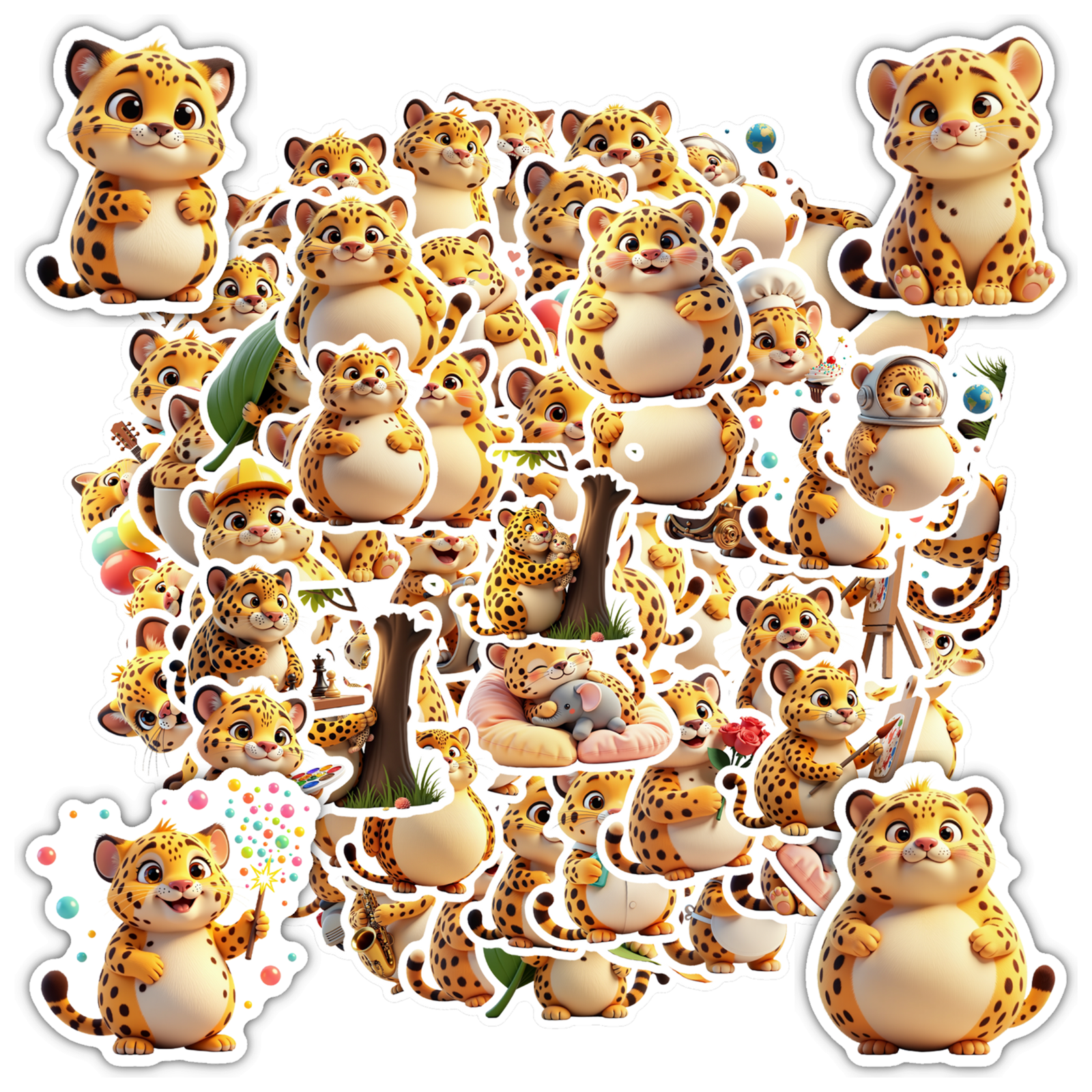 Adorable Animal Stickers Kids Stickers Toy Spotted Children Stickers