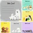 thumbnail image 1 of Adorable Animal - Themed Note Cards for All Occasions (3.54×3.54 Inches),100-Pack with105 Various Emoticon Stickers,Whimsical Fry Adventures on Every Page, 1 of 12