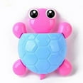 thumbnail image 1 of Adorable Animal Toothbrush Holder with Strong Suction Cups - Turtle-Themed Bathroom Wall Mounted Storage Rack for Toothbrush and Toothpaste Organization - C, 1 of 5