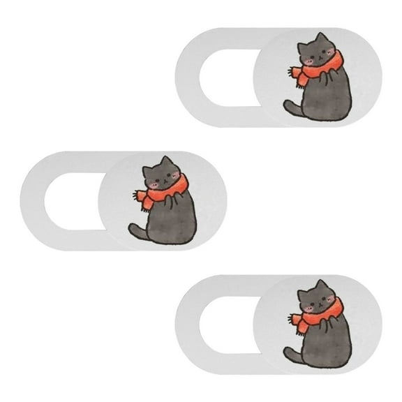 Adorable Animal Webcam Lens Shield for Privacy on Mobile Devices Tablets Laptops
