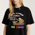 thumbnail image 1 of Adorable Animal themed Graphic for Everyone Inspiring Kindness Casual Tee print T Shirt, 1 of 5