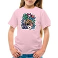 thumbnail image 1 of Adorable Animals In Group T-Shirt Juniors -Image by Shutterstock,  x-Large, 1 of 4