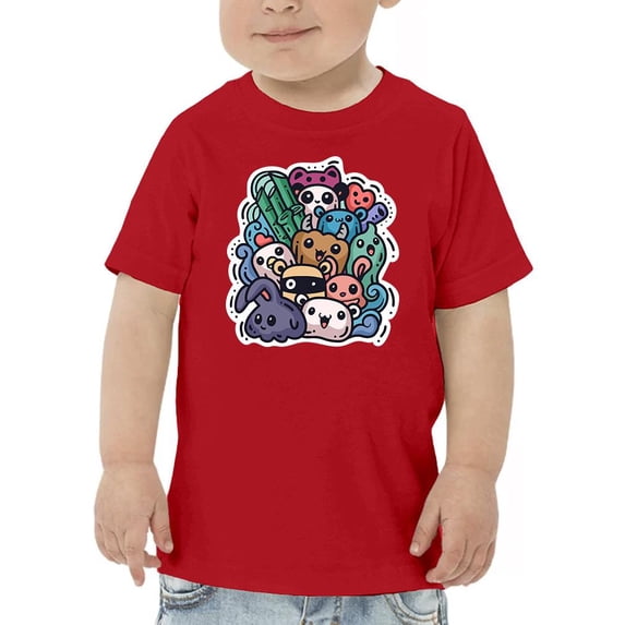 Adorable Animals In Group T-Shirt Toddler -Image by Shutterstock, 2 Toddler
