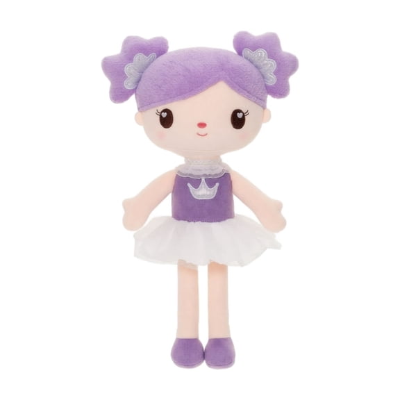 Adorable B-ab-y G-i.rl Plush Toy – Small Stuffed Doll Soft for Companying , Soft Perfect Gift Toy Ballerina Lavender 13 Inches for All Ages