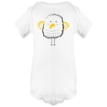 thumbnail image 1 of Adorable Baby Bird Doodle Sketch Bodysuit Infant -Image by Shutterstock,  6 Months, 1 of 2