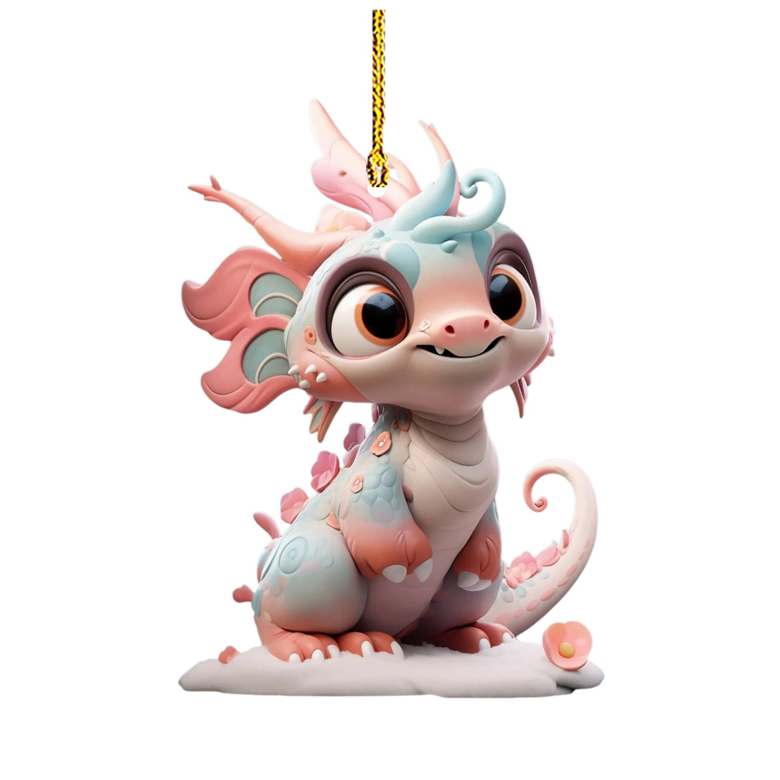 Adorable Baby Charm Pendant Soft Fabric Details Nursery Or Keychain