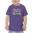 thumbnail image 1 of Adorable Baby Dinos Art T-Shirt Toddler -Image by Shutterstock,  5 Toddler, 1 of 4