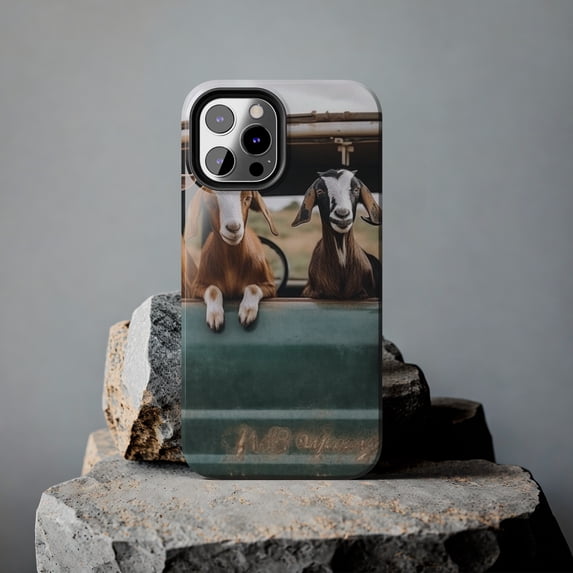 Adorable Baby Goat Phone Case | Custom Farmhouse Protective Cases For iPhone, Samsung, and Google Phones