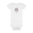 thumbnail image 1 of Adorable Baby Onesie® with Strawberry Floral Design - 3 Color Options, 1 of 4