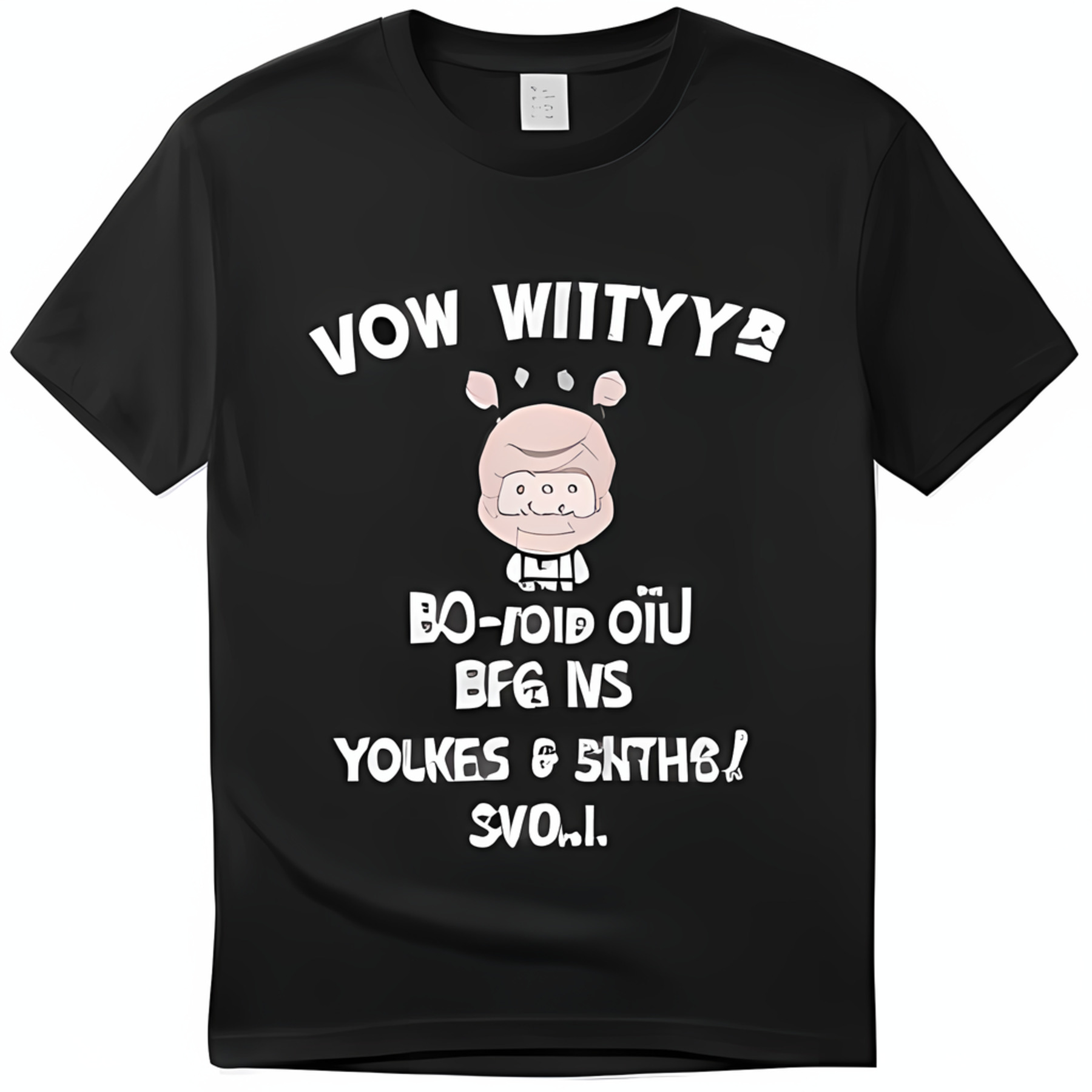 Adorable Baby with Glasses Funny Face TShirt VOW WElementary Design