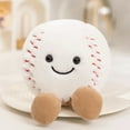 thumbnail image 1 of Adorable Basketball Football Tennis Baseball Billiards Plush Toys Soft Stuffed Balls Pillow Christmas Birthday Presents for Boys, 1 of 8