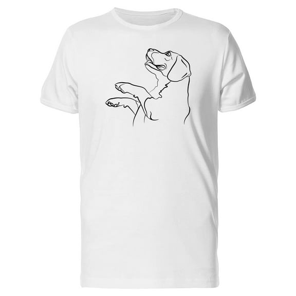 Adorable Beagle Dog, Cute Tee Men's -Image by Shutterstock