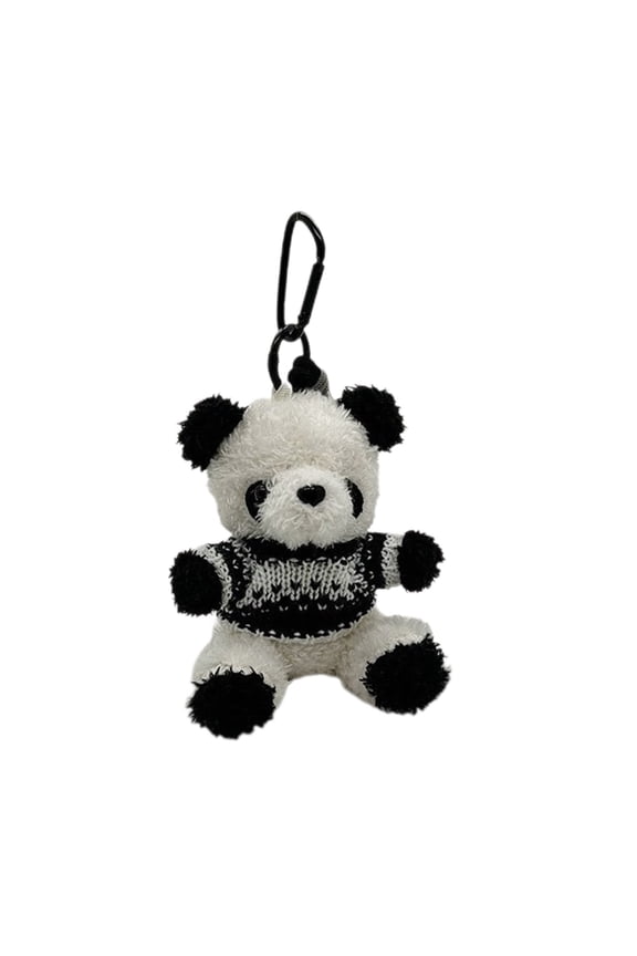 Adorable Bear Keychain Flying Bear Pendant for Bags and Keys Panda Keyring Animal Decor