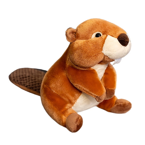 Adorable Beaver Toy Easter Doll Suitable For Children Girls And Boys Soft Stuffed Animal Companion