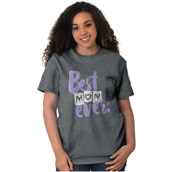 Adorable Best Moms Cute Mothers Day Women's Graphic T Shirt Tees Brisco Brands X