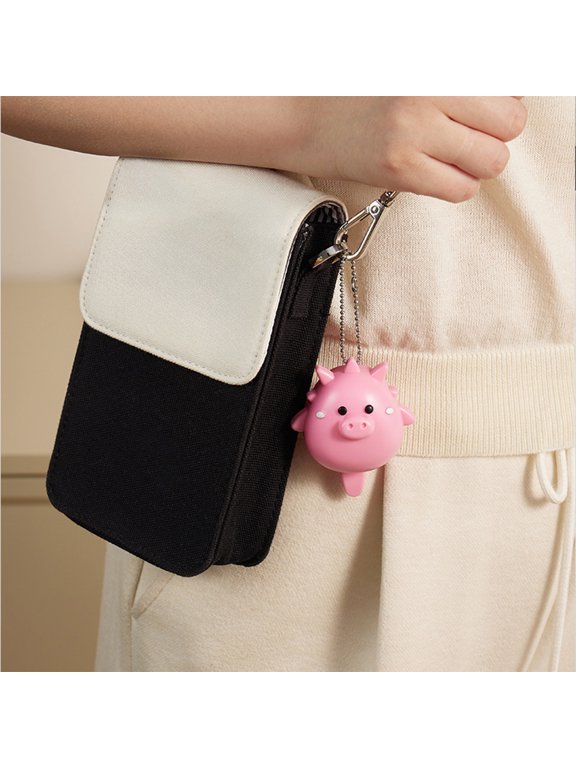 Adorable Bottle Opener,Easy Twist-Off Plastic Bottle Opening & Soda Can Opener for Weak Hands,Piggy Shaped Multi Function Keychain