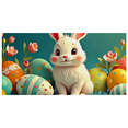thumbnail image 1 of Adorable Bunny Themed Easter Background Banner Party Decorations for Easter Egg Hunts Family Gatherings Photo Shoots Spring Celebrations, 1 of 6
