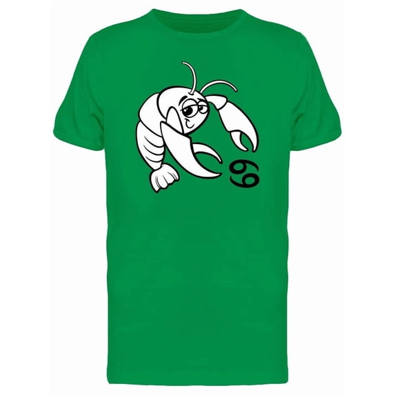 Adorable Cancer Zodiac Cartoon Tee Men's -Image by Shutterstock