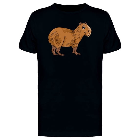 Adorable Capybara Cartoon Tee Men's -Image by Shutterstock