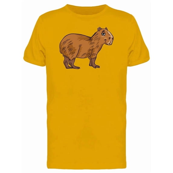 Adorable Capybara Cartoon Tee Men's -Image by Shutterstock