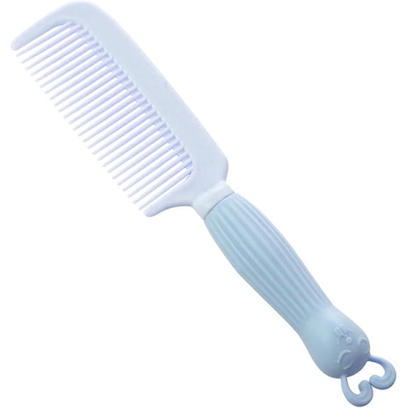 Adorable Cartoon Bunny Hair Comb Lovely Multi Functional Hairdressing Comb for Learners Adults and Girls Makes Grooming Engaging (blue)