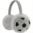 thumbnail image 1 of Adorable Cartoon Football Themed Winter Ear for Kids Soft Cozy Earmuffs Youth Outdoor Cold Weather, 1 of 4