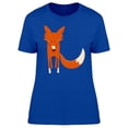 thumbnail image 1 of Adorable Cartoon Fox T-Shirt Women -Image by Shutterstock, Female Small, 1 of 2
