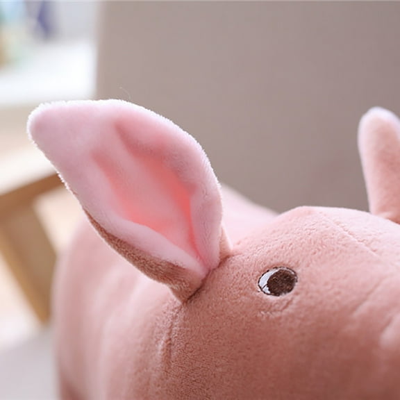 Adorable Cartoon Sleeping Pig Stuffed Animal Toy for Cuddling Companionship and Comfort
