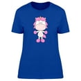 thumbnail image 1 of Adorable Cartoon Unicorn T-Shirt Women -Image by Shutterstock, Female Large, 1 of 2