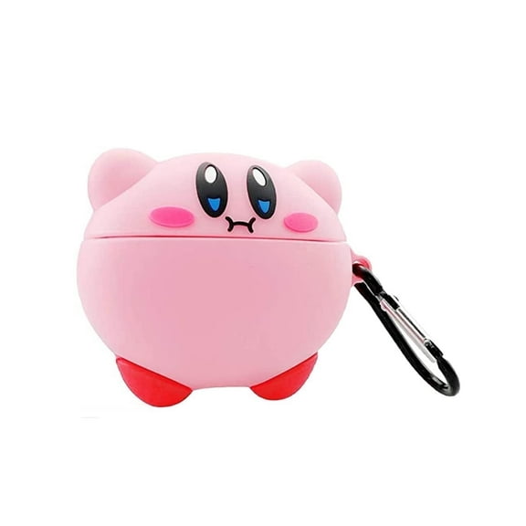 Adorable Case for AirPods 4 2024 Version Cartoon Cute Soft Cover Shockproof Anti-Fall Cases PinkMonster