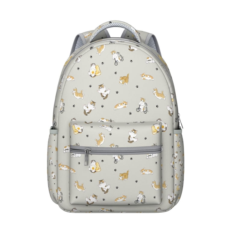 Adorable Cat Print Backpack for Women & Teens - Waterproof School Bookbag for College & Travel - Large Capacity Laptop Backpack with Side Pockets - Walmart.com Adorable Cat Print Backpack for Women & Teens - Waterproof School Bookbag for College & Travel - Large Capacity Laptop Backpack with Side Pockets - Walmart.com