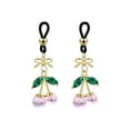 thumbnail image 1 of Adorable Cherry Design Non Piercing Nipple Jewelry for Women Valentine's Day Idea, 1 of 3