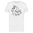 thumbnail image 1 of Adorable Chinese Horoscope Horse Tee Men's -Image by Shutterstock, 1 of 1