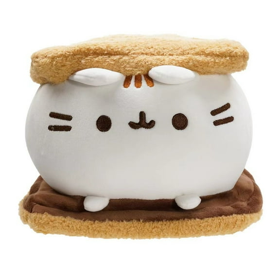 Adorable Cookie Cat Plush: Chocolate - Filled, Chubby Kitty Doll – Your Cuddly Pillow, Cute Decor & Sweet Gift