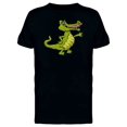 thumbnail image 1 of Adorable Crocodile Cool Cartoon Tee Men's -Image by Shutterstock, 1 of 1