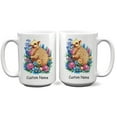 thumbnail image 1 of Adorable Custom Armadillo Coffee Mug – Personalized Gift for Armadillo Lovers, Parents, Siblings, Kids – Perfect Animal Lover Cup – Ceramic Mug Available in 11oz, 1 of 6