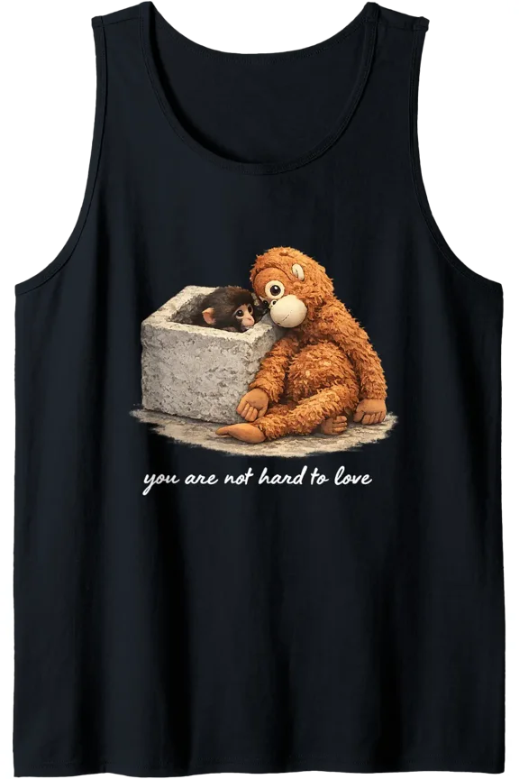 Adorable Cute Baby Monkey Punch Men Women Kids Tank Top Size S-3XL