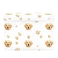 thumbnail image 1 of Adorable Cute Dog Face with Paw Print Foldable Storage Bins with Lids Handles Collapsible Storage Containers Tote Boxes 16.5 x 12.6 x 11.8 inches, 1 of 7
