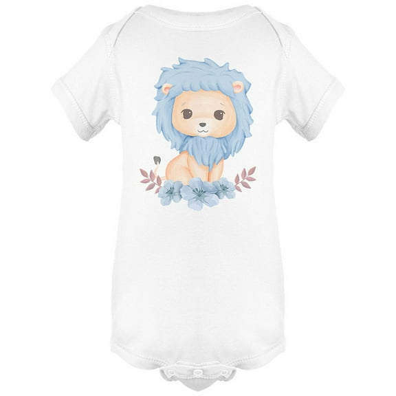 Adorable Cute Lion Bodysuit Infant -Image by Shutterstock, 24 Months