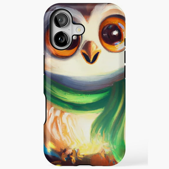 Adorable Cute Owl Drawing Sketch Art Bird Lover Gift Phone Case 17 16 ...