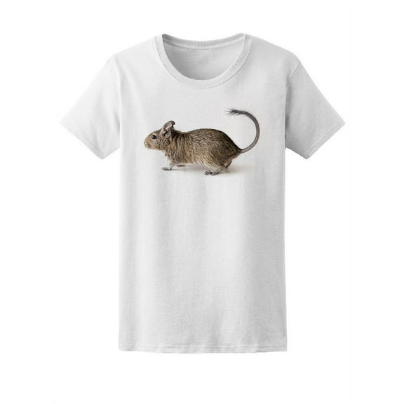 Adorable Degu Squirrel T-Shirt Women -Image by Shutterstock, Female Medium