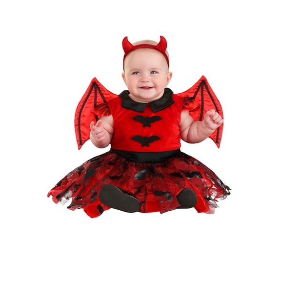 Infant Adorable Devil Dress Costume