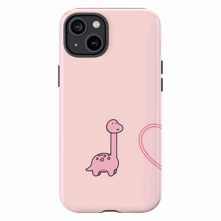 Adorable Dino Phone Case, Simple Cartoon Dinosaur Phone Cover for iPhone 16 15 14 13 12 11 Pro Max Mini Plus, Gift for Couple (Pink) Adorable Dino Phone Case, Simple Cartoon Dinosaur Phone Cover for iPhone 16 15 14 13 12 11 Pro Max Mini Plus, Gift for Couple (Pink)