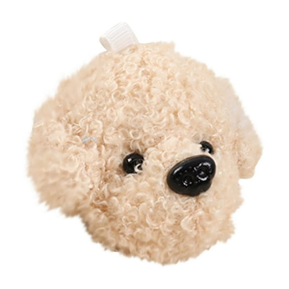 Adorable Dog Plush Toy - Super Soft Stuffed Animal Puppy Doll, Cute & Cuddly Plushie, Birthday Gift, Home Decor (Coffee/Beige)